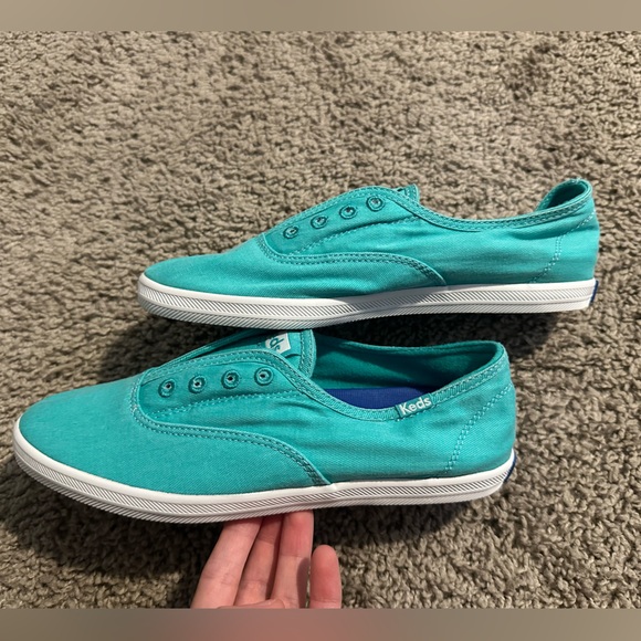 Women’s size 5. Keds chillax. Teal green color. - Picture 4 of 6